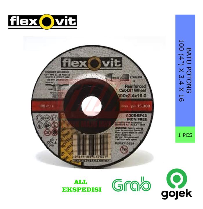 Flexovit Batu Potong 100 x 3.4 x 16 (4" x 3.4 x 16)