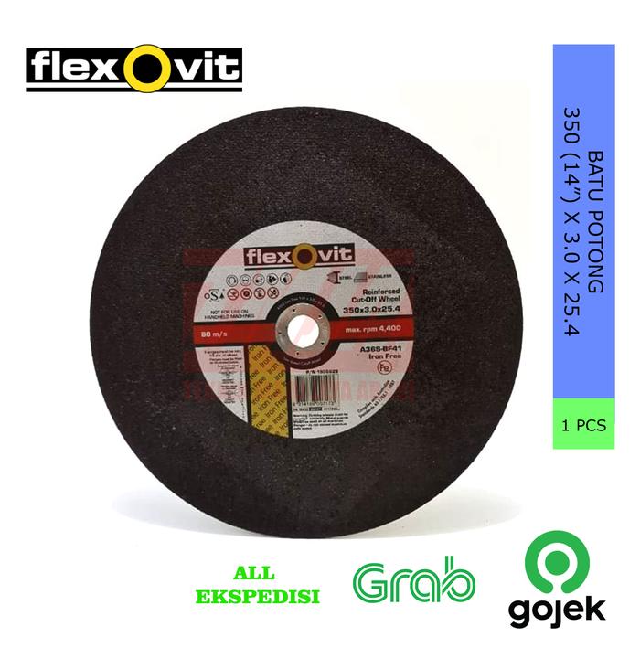 Flexovit Batu Potong 350 x 3 x 25.4 (14" x 3 x 25.4)