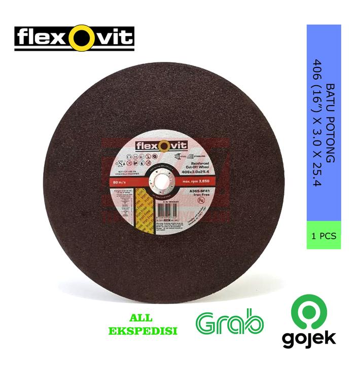 Flexovit Batu Potong 406 x 3 x 25.4 (16" x 3 x 25.4)