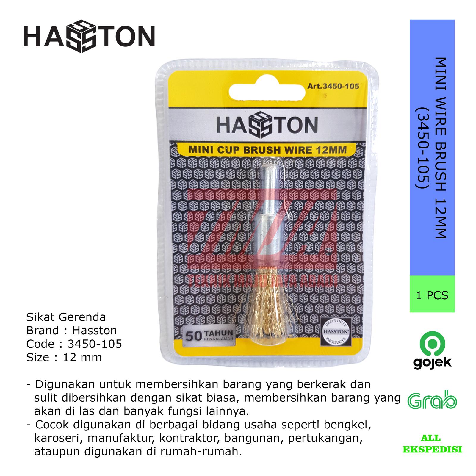 Hasston Mini Wire Brush Sikat Kawat Gerinda 12-28mm