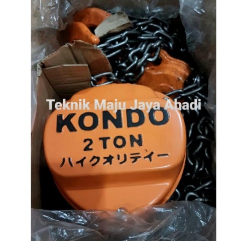 Kondo Chain Block / Takel 2 Ton x 3 Meter