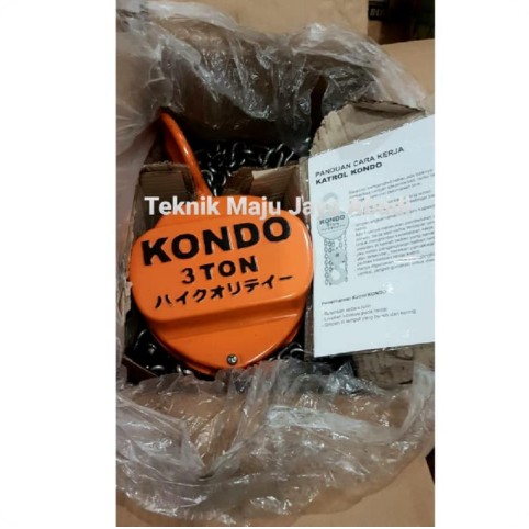 Kondo Chain Block / Takel 3 Ton x 3 Meter