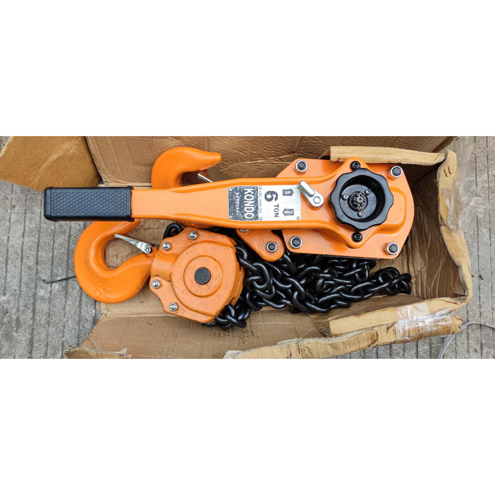 Kondo Lever Block 6 Ton x 1.5 Meter