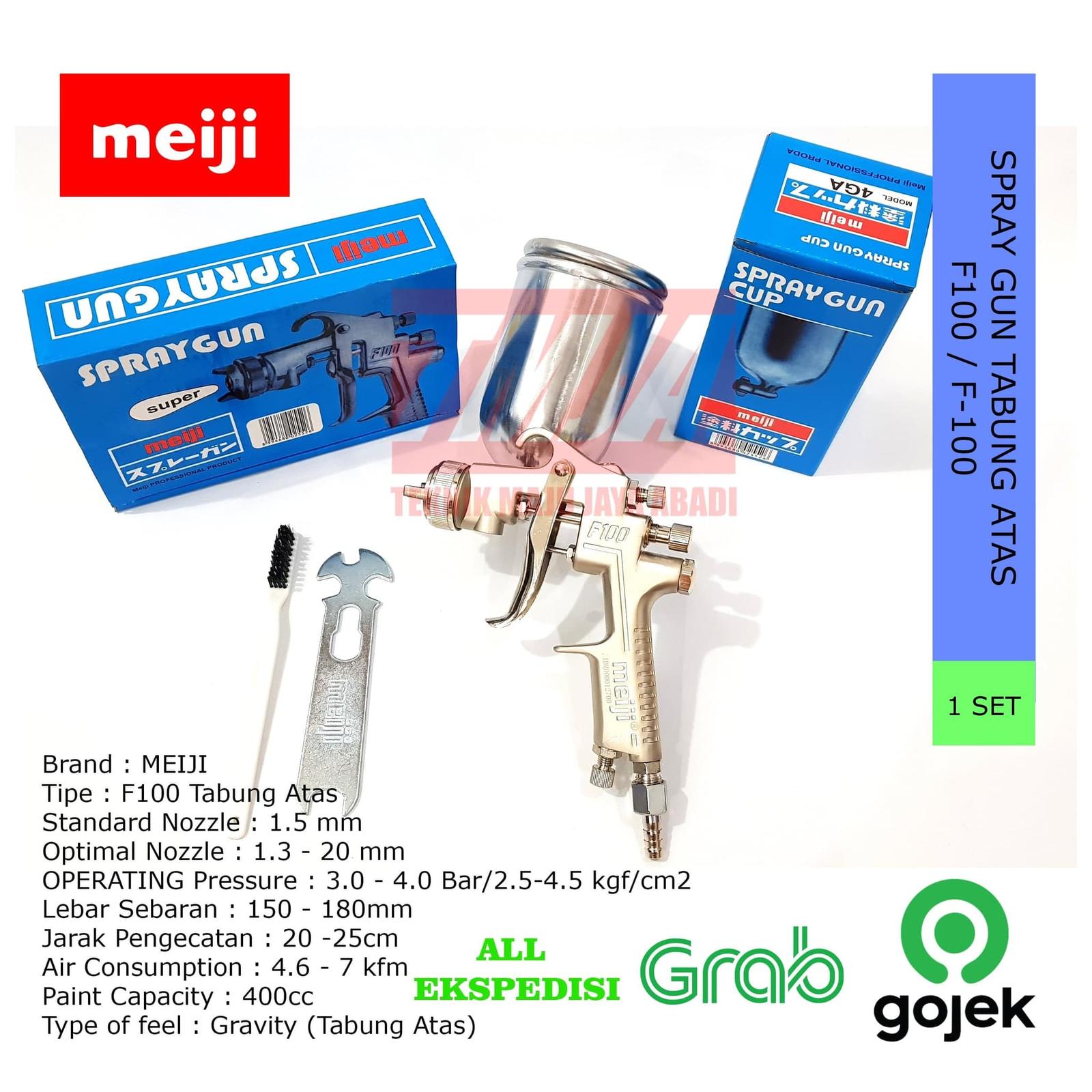Meiji Spray Gun Tabung Atas F100 / F-100
