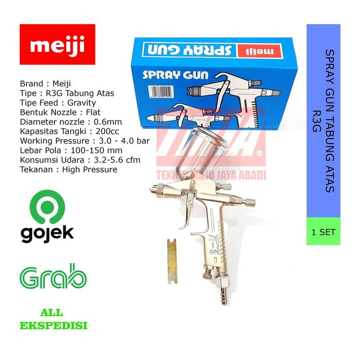 Meiji Spray Gun Tabung Atas R3 / R-3